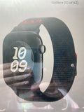 Nylon sport loop band strap for Apple Watch Ultra 3 and 2 49 mm midnight black